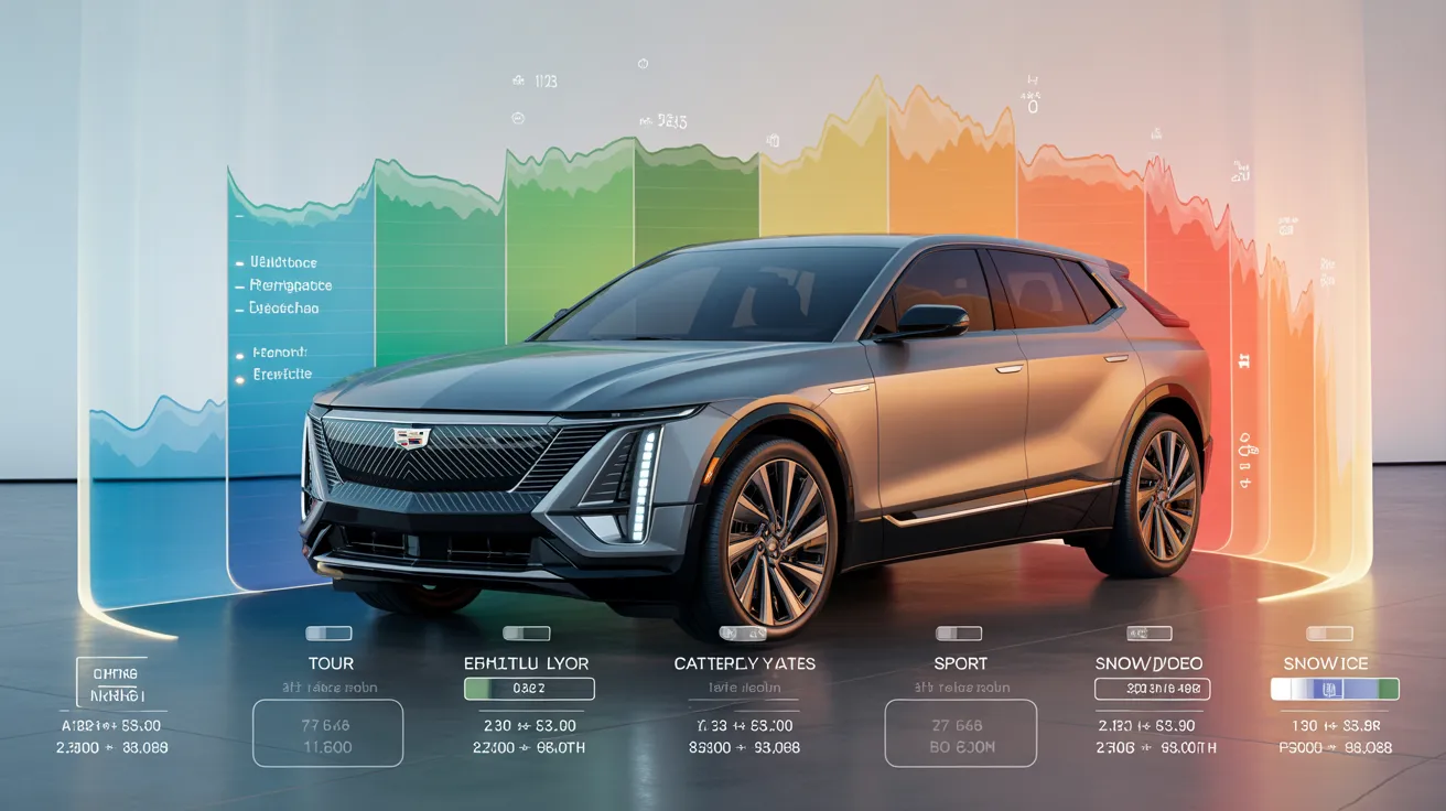 Do the Driving Modes in Cadillac Lyriq Offer Different Ranges or Battery Usages?