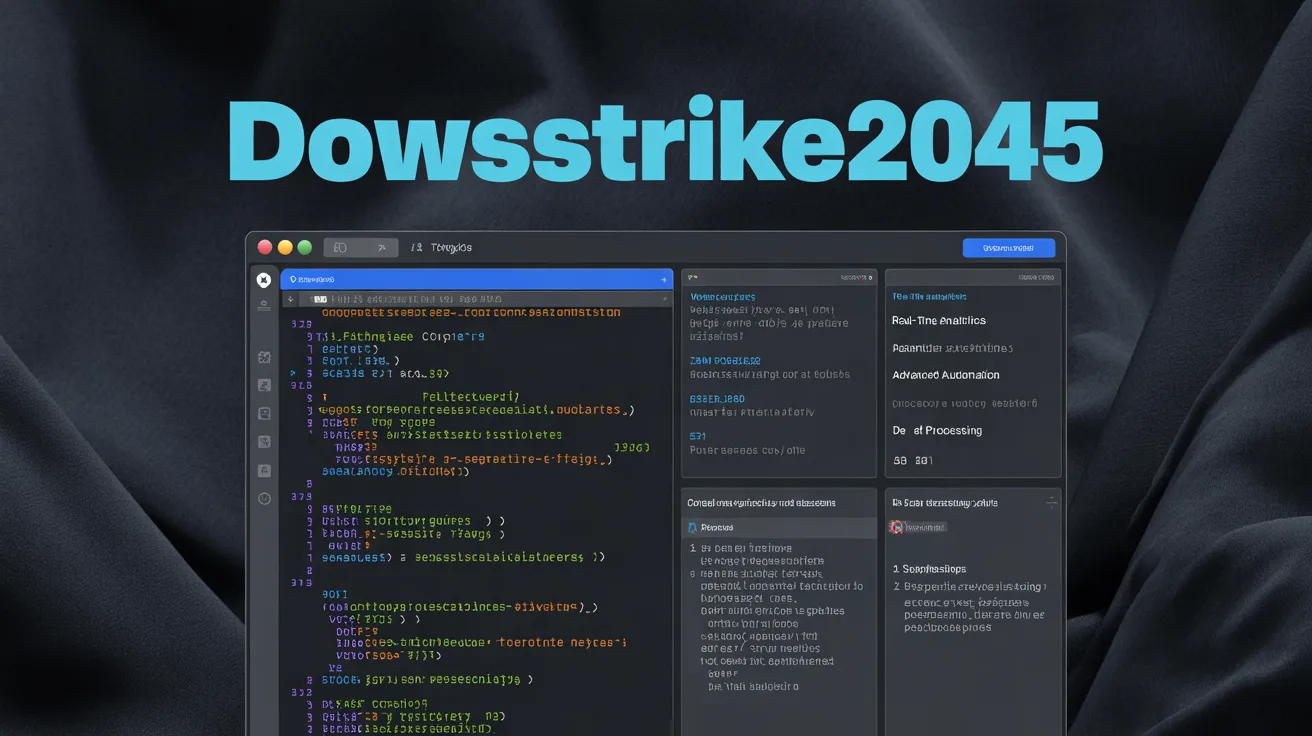 software dowsstrike2045 python,