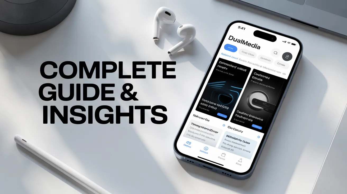 Application Mobile Dualmedia: Complete Guide & Insights