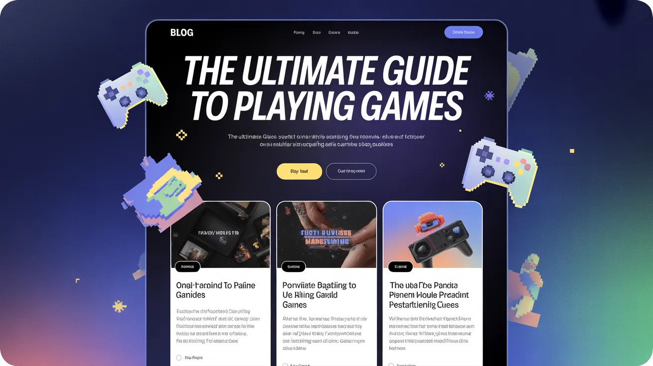 The Ultimate Guide to Playing Games Blog PlayBattleSquare